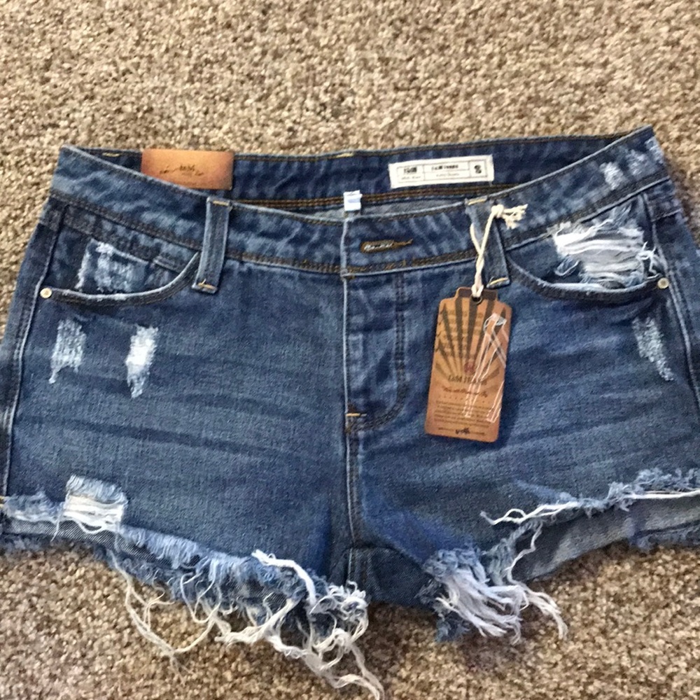 Brand new jean shorts